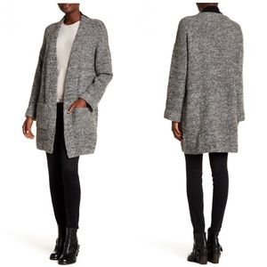 Astr the Label Chunky Mixed-knit Cardigan Sz S